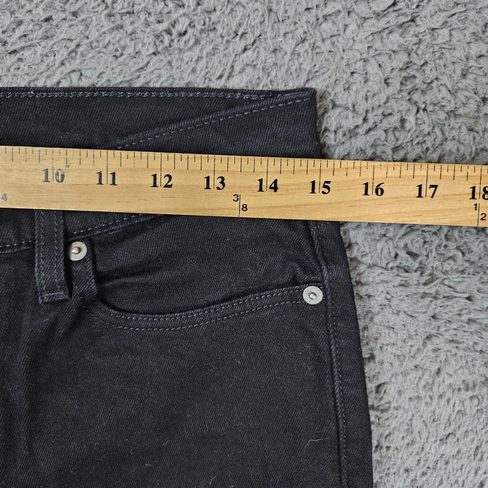 Levis 512 30x30 Slim Taper Mens Black Denim Jeans - Picture 2 of 9